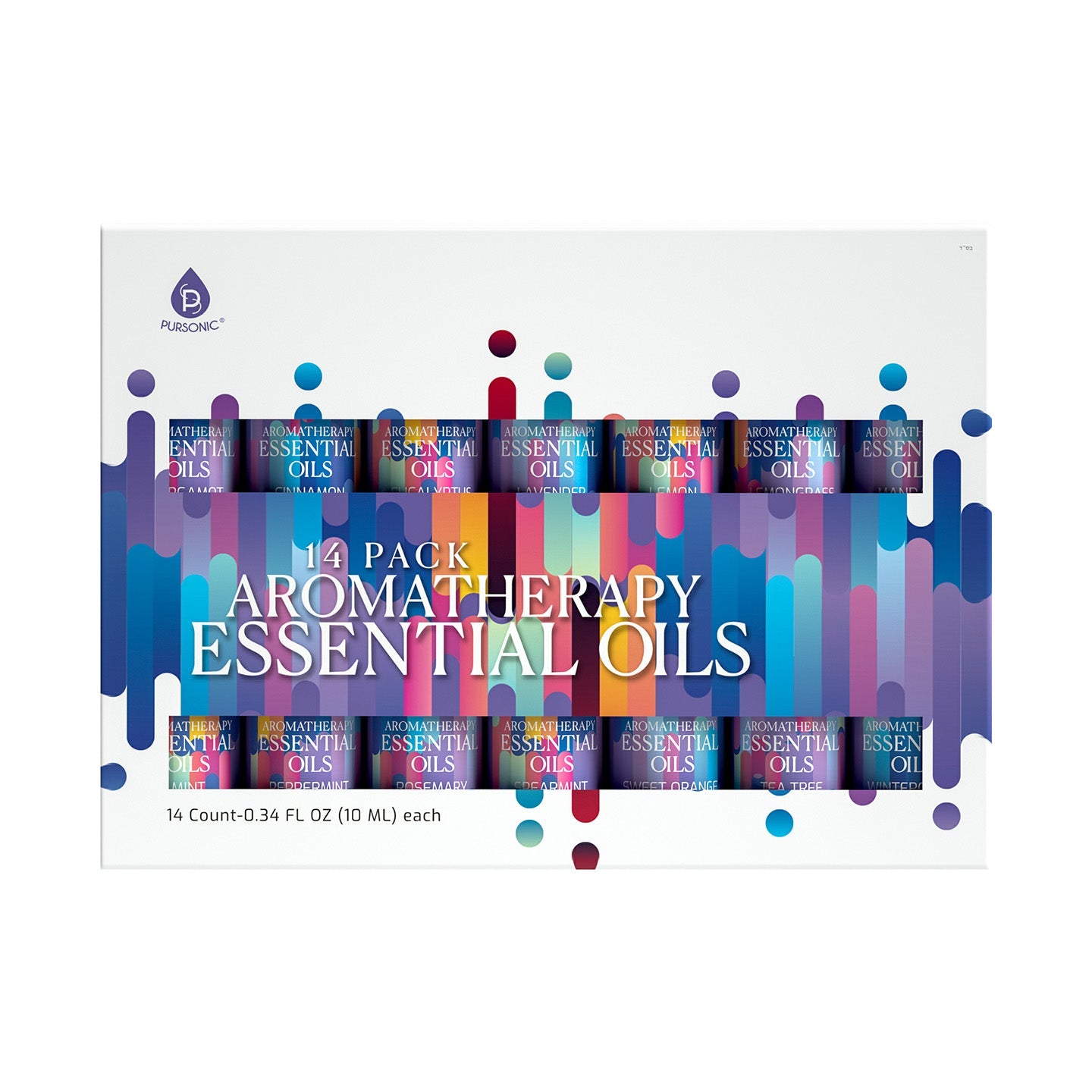 Set de Regalo de 14 Aceites Esenciales – Aromaterapia Premium para Cuerpo y Hogar
