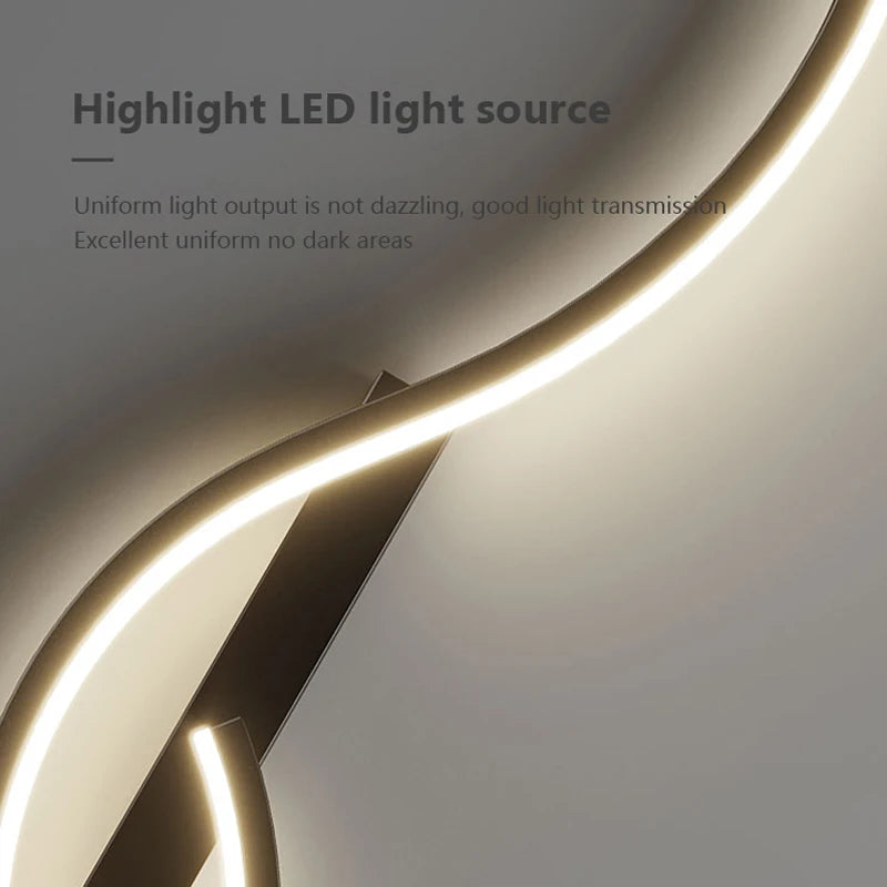 Minimalist LED Wall Light – Modern Long Strip Lamp for Bedroom, Living Room or Hallway