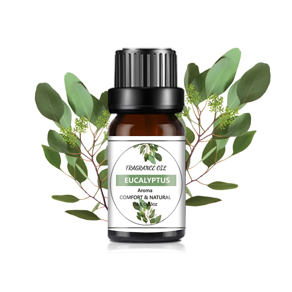 Aceite Esencial Orgánico 10ml - 33 Sabores para Aromaterapia, Velas, Jabones y Más