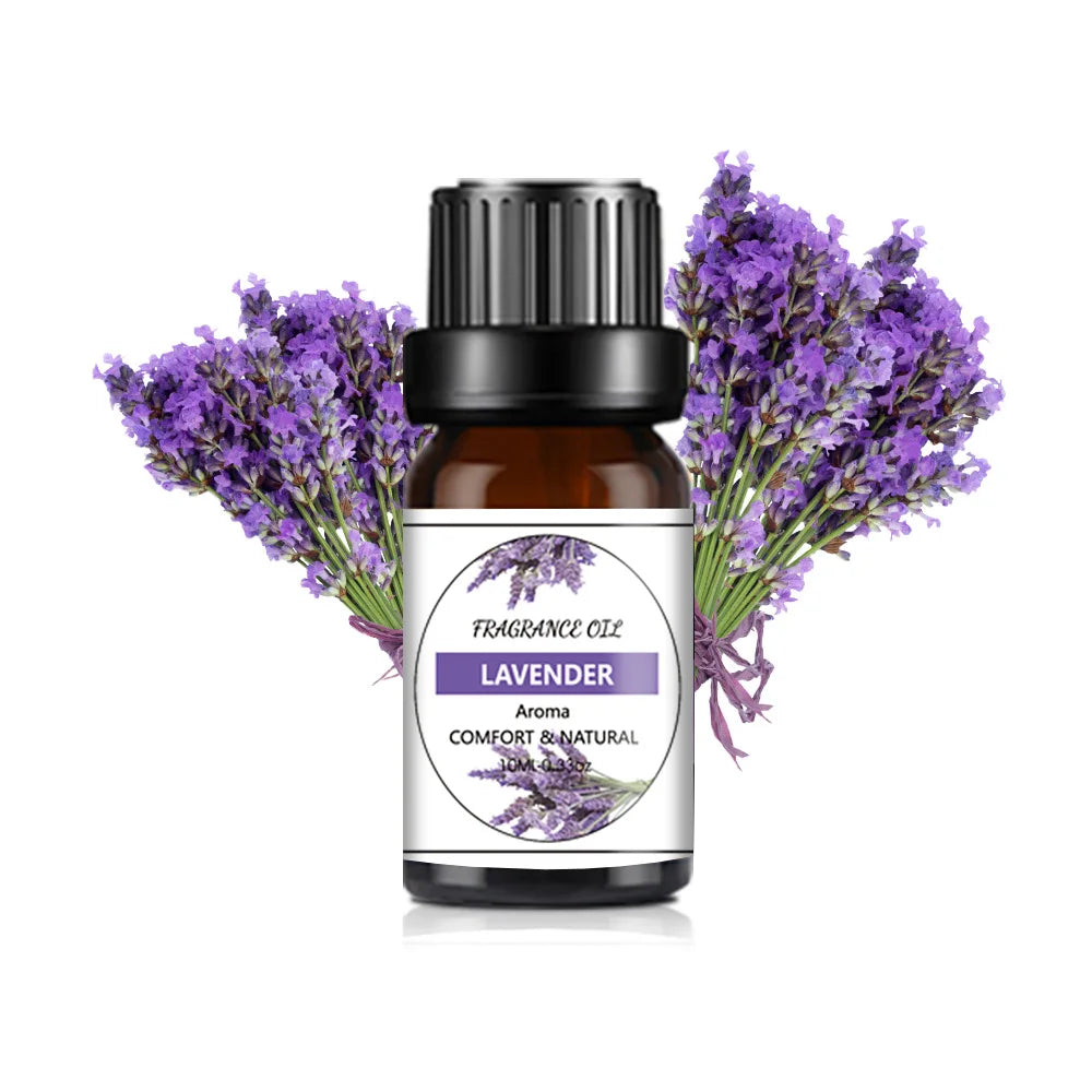 Aceite Esencial Orgánico 10ml - 33 Sabores para Aromaterapia, Velas, Jabones y Más