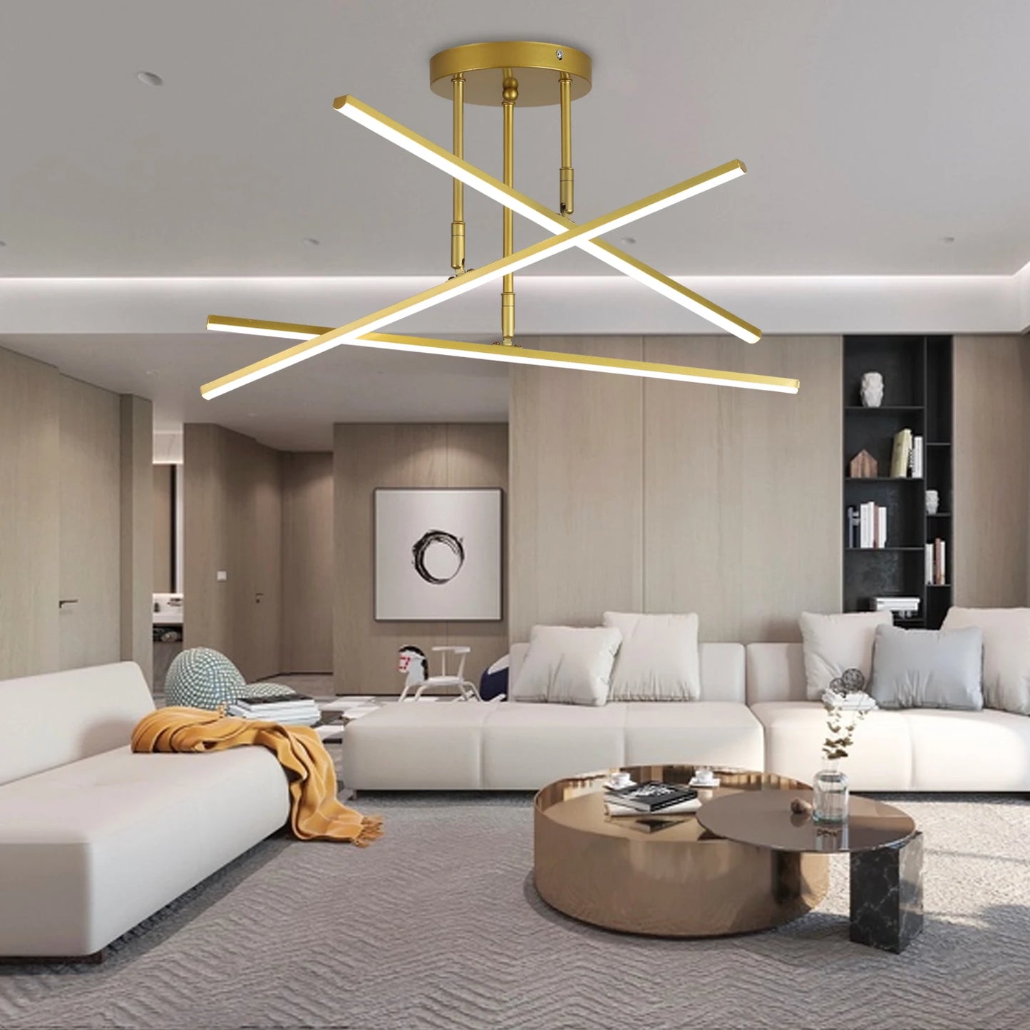 Modern LED Ceiling Light 2025 – Lighting for Living Room, Dining Room, Bedroom and Balcony