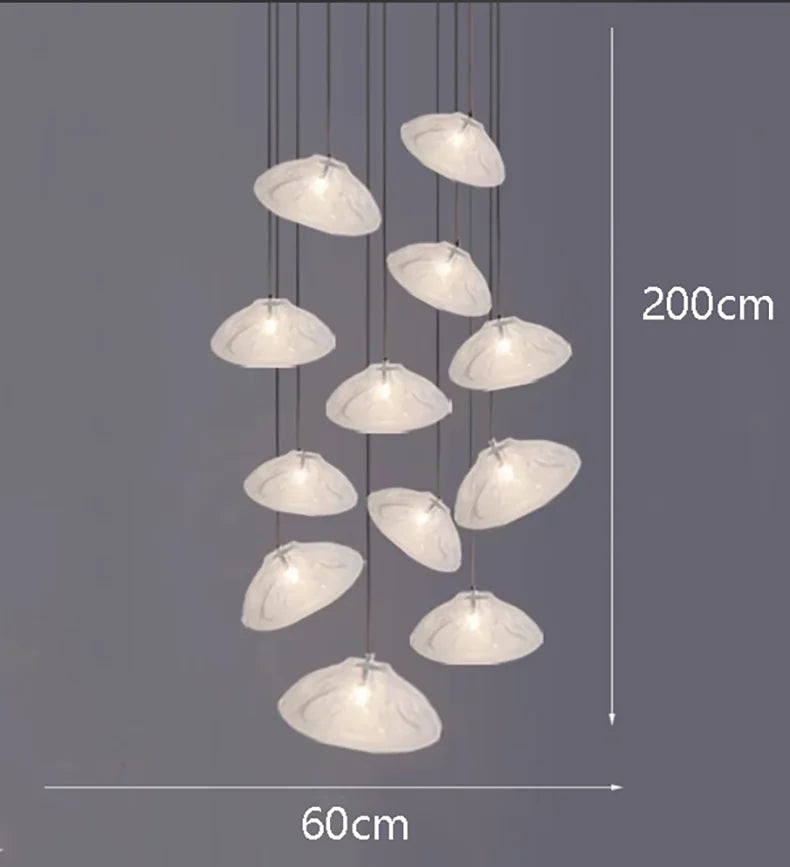 Elegant Ceiling Pendant Light – Decorative Chandelier for Dining Room, Living Room or Hall
