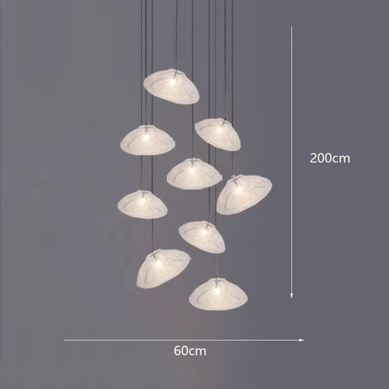 Elegant Ceiling Pendant Light – Decorative Chandelier for Dining Room, Living Room or Hall