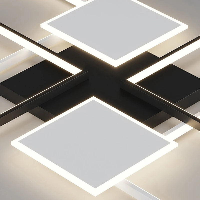 Modern Smart LED Ceiling Light – Decorative Chandelier for Living Room, Bedroom or Dining Room