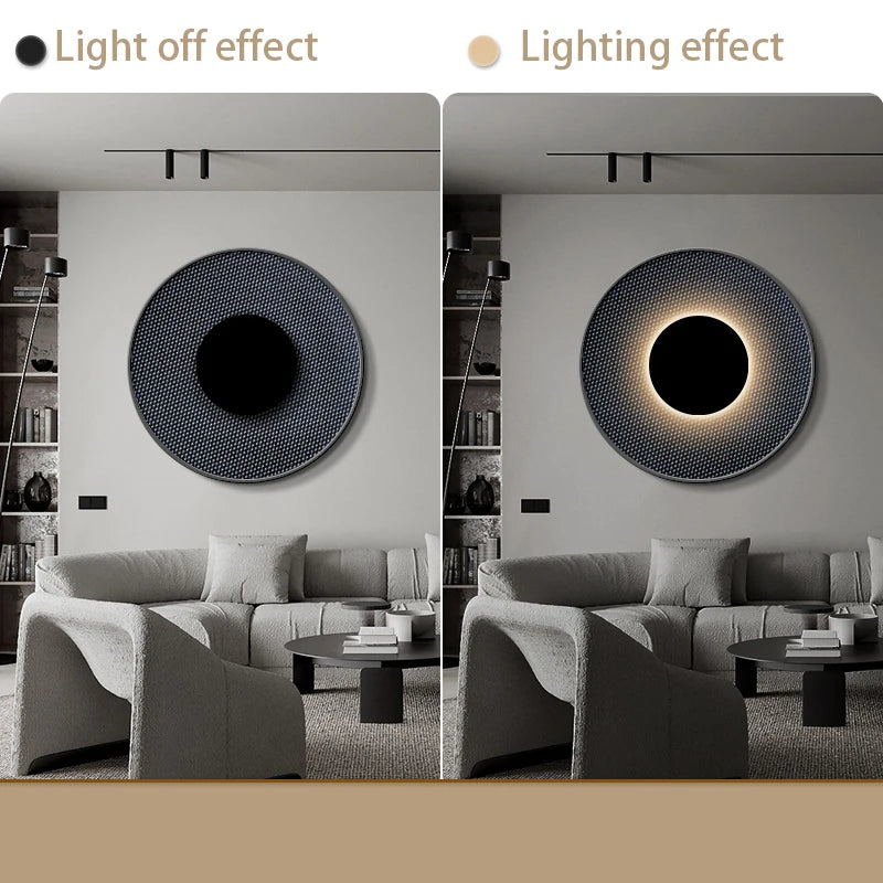 Modern and Minimalist LED Lamp – UFO Wall Sconces for Bedroom and Entryway
