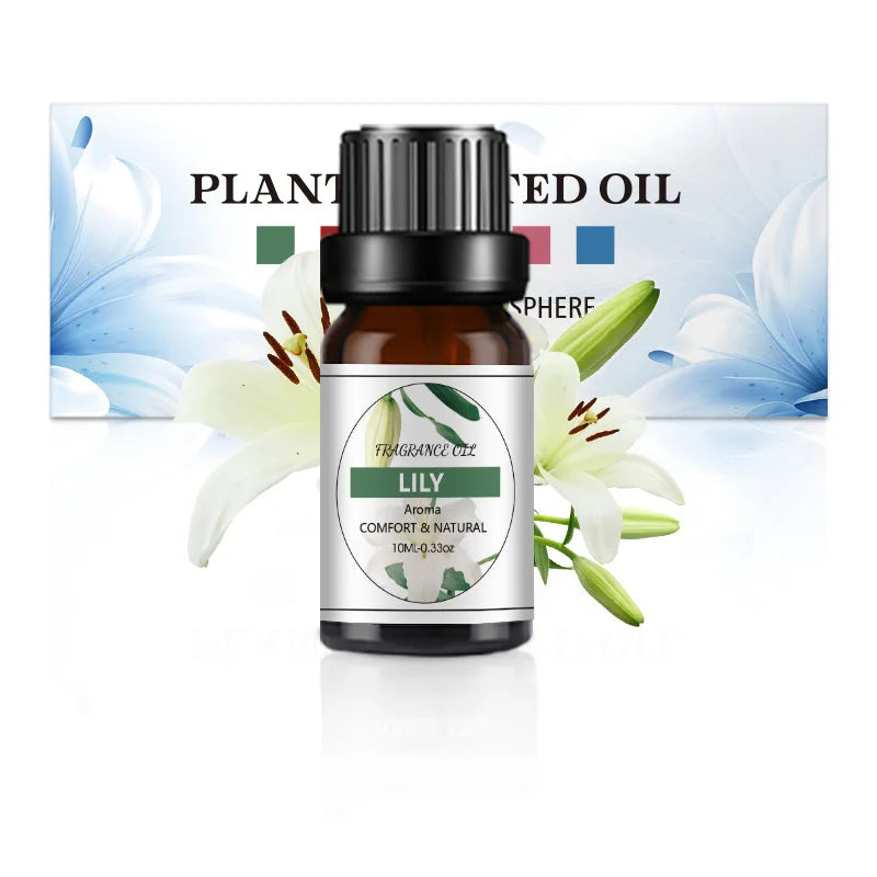 Aceite Esencial Orgánico 10ml - 33 Sabores para Aromaterapia, Velas, Jabones y Más