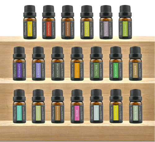 Aceite Esencial de Jengibre, Ajenjo, Rosa y Sándalo - Equilibrio y Relajación Natural