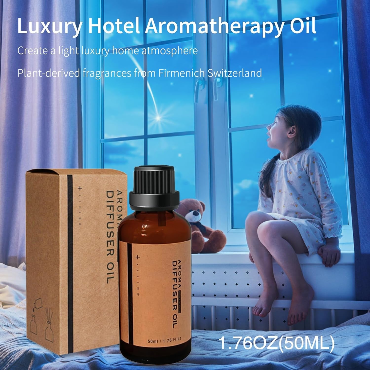 Zenara Aroma Diffuser 360ml – Volcano Flame Edition (Black Cracks)