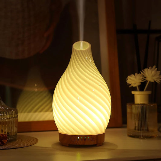 Zenara “Ethereal Time” Art Glass Diffuser – Difusor de Aromas de Vidrio Artístico 160ml