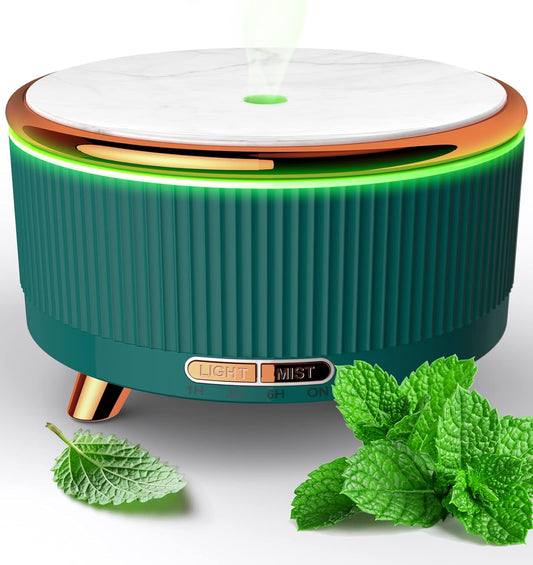 Zenara Aroma Diffuser 500ml – Difusor de Gran Capacidad con 7 Luces LED para Espacios Amplios