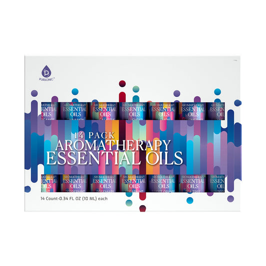 Set de Regalo de 14 Aceites Esenciales – Aromaterapia Premium para Cuerpo y Hogar