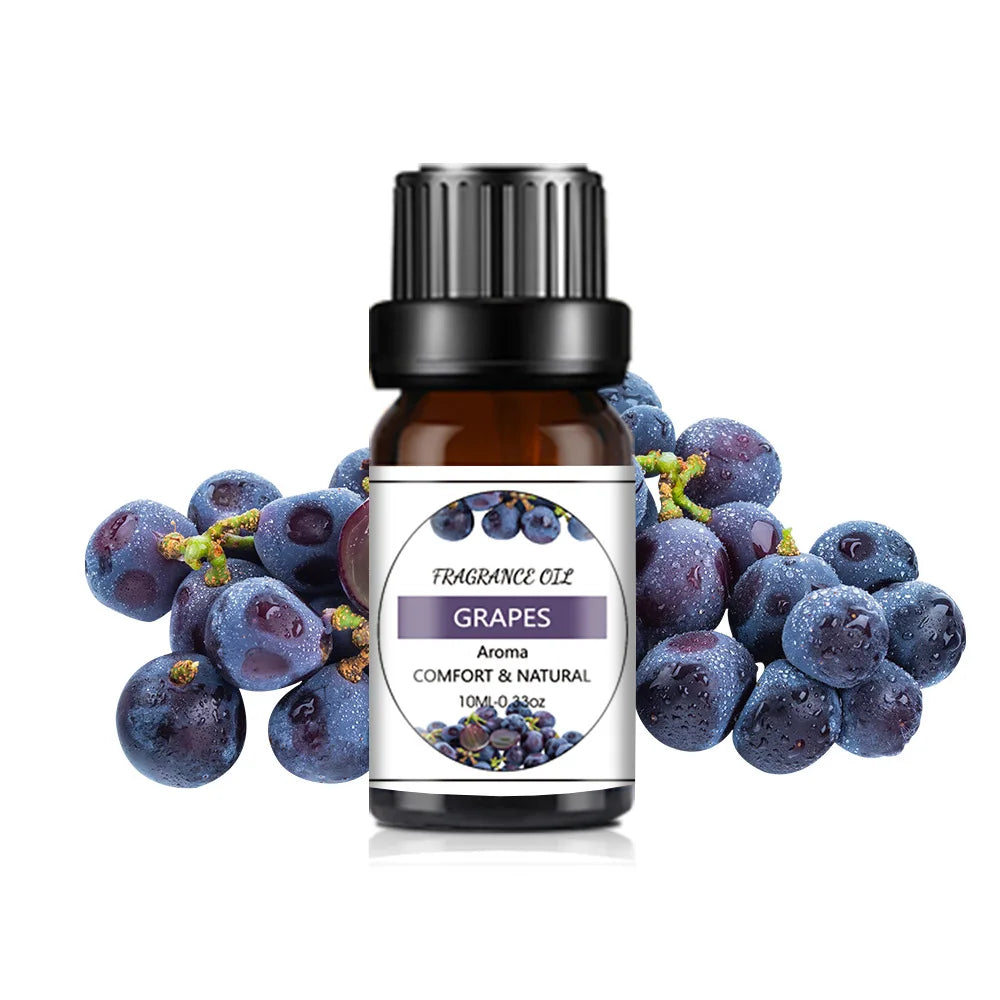 Aceite Esencial Orgánico 10ml - 33 Sabores para Aromaterapia, Velas, Jabones y Más