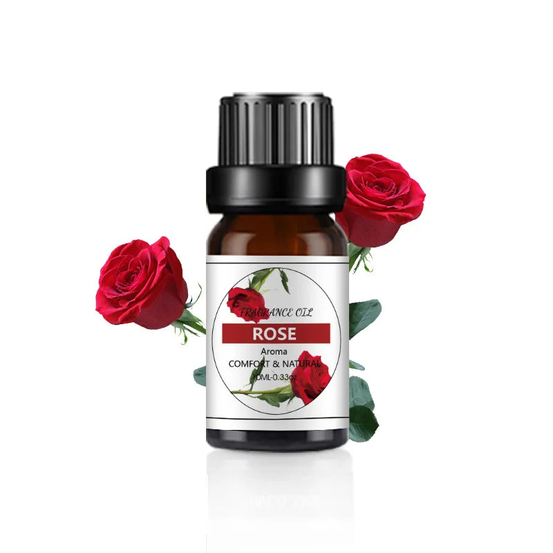 Aceite Esencial Orgánico 10ml - 33 Sabores para Aromaterapia, Velas, Jabones y Más