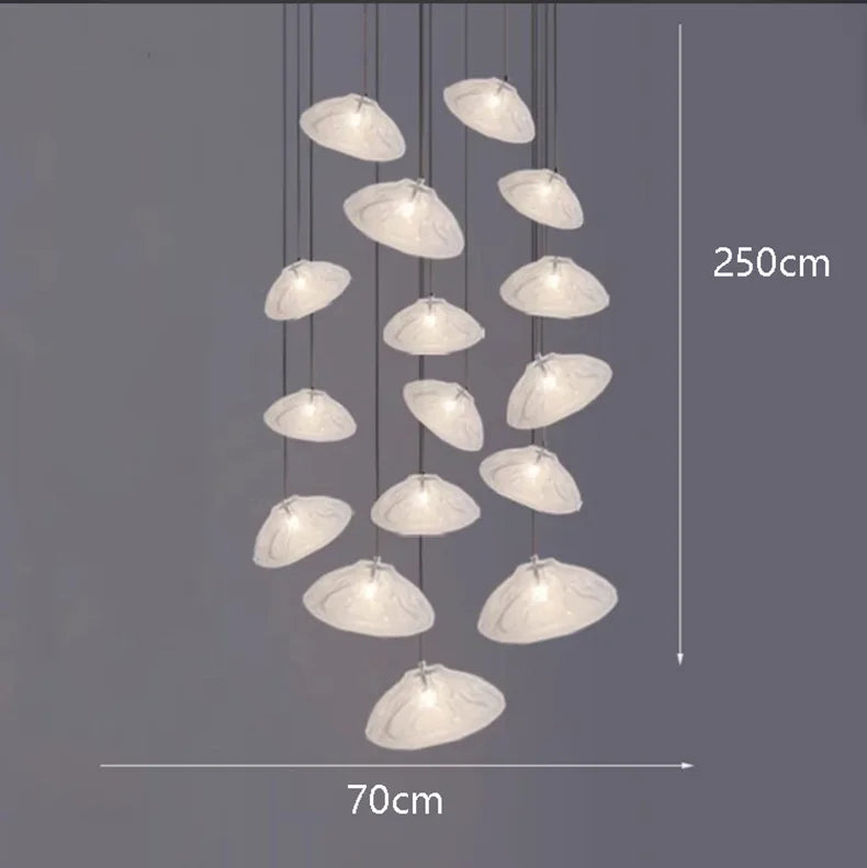 Elegant Ceiling Pendant Light – Decorative Chandelier for Dining Room, Living Room or Hall