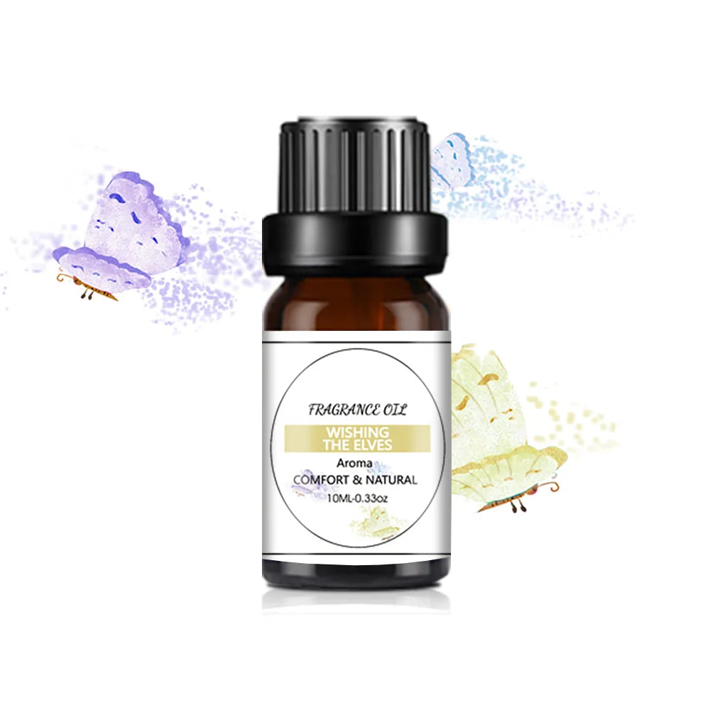 Aceite Esencial Orgánico 10ml - 33 Sabores para Aromaterapia, Velas, Jabones y Más