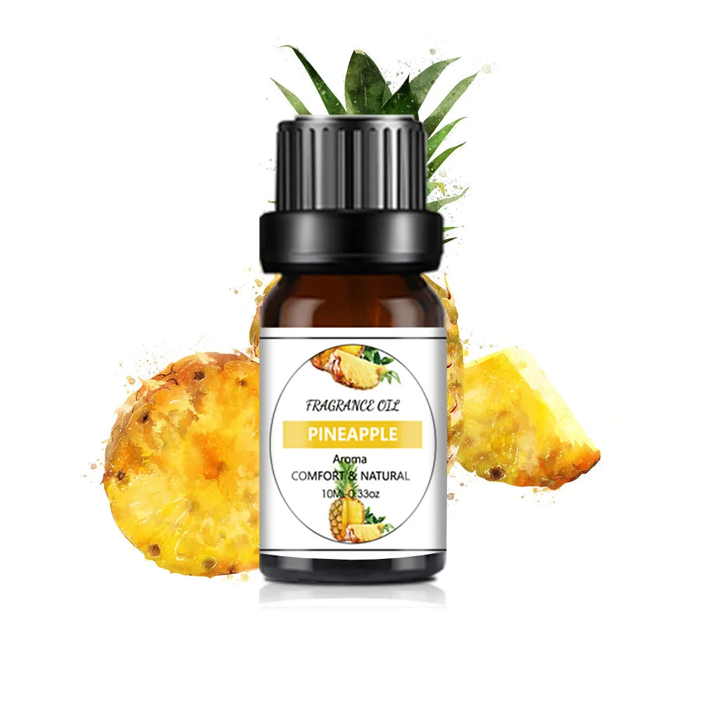 Aceite Esencial Orgánico 10ml - 33 Sabores para Aromaterapia, Velas, Jabones y Más