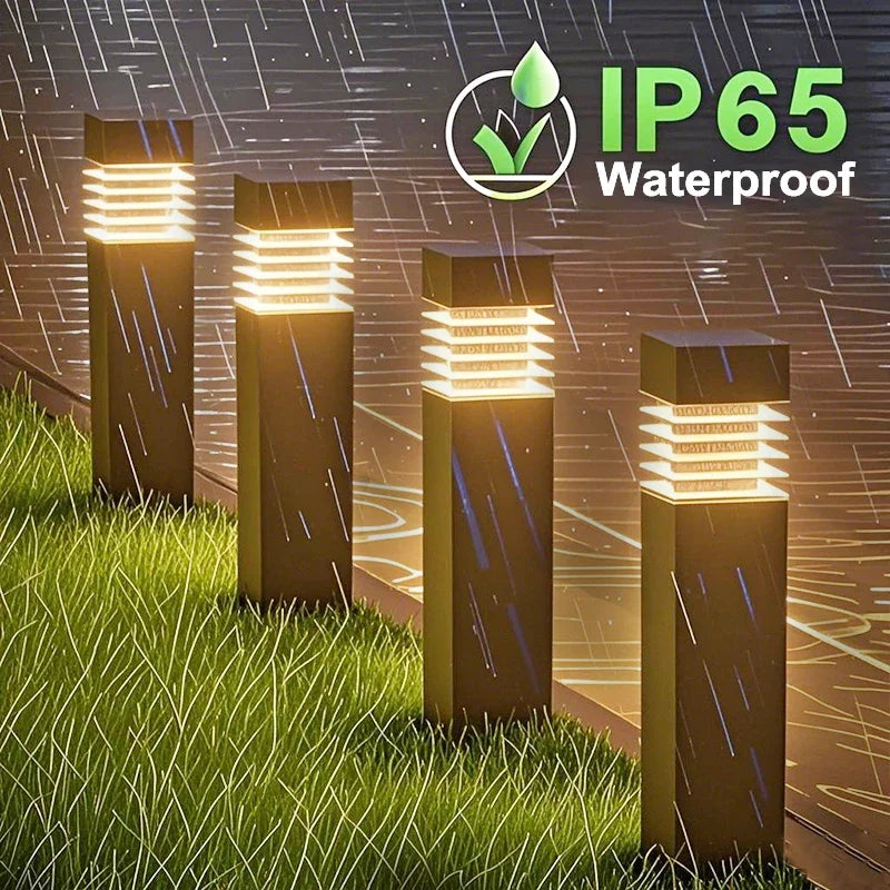 Decorative Solar Garden Lights with Stake – Waterproof Lighting for Patio, Pathway, and Outdoors
