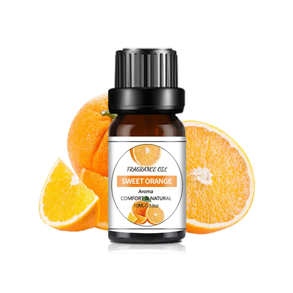 Aceite Esencial Orgánico 10ml - 33 Sabores para Aromaterapia, Velas, Jabones y Más