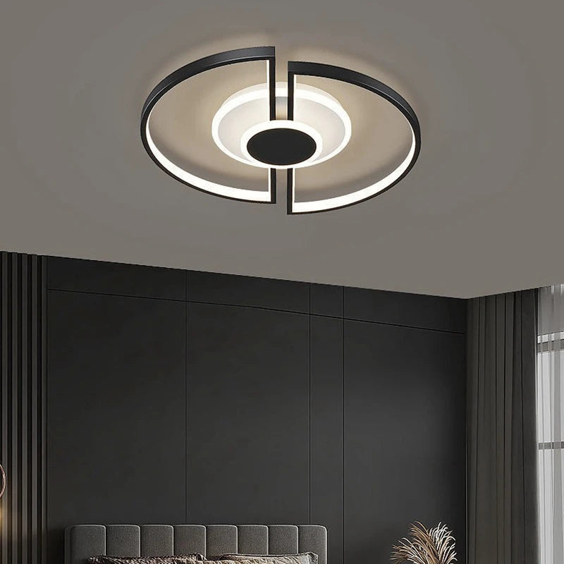 Modern Smart LED Ceiling Light – Decorative Chandelier for Living Room, Bedroom or Dining Room
