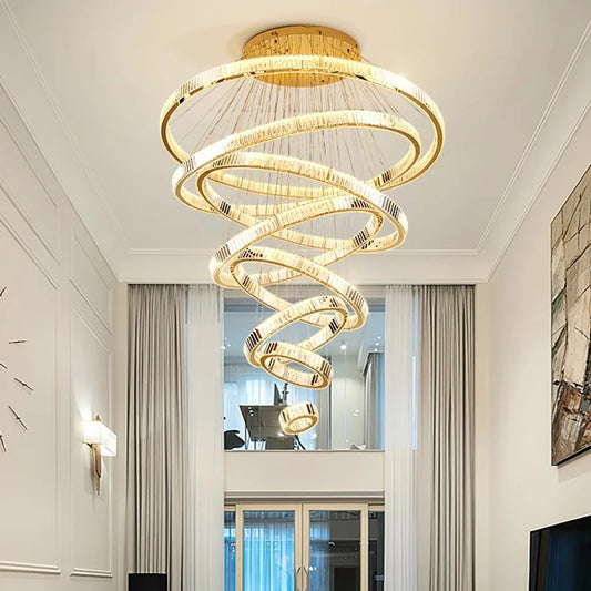 Lámpara Colgante LED Moderna para Comedor – Chandelier Decorativo de Techo para Interiores