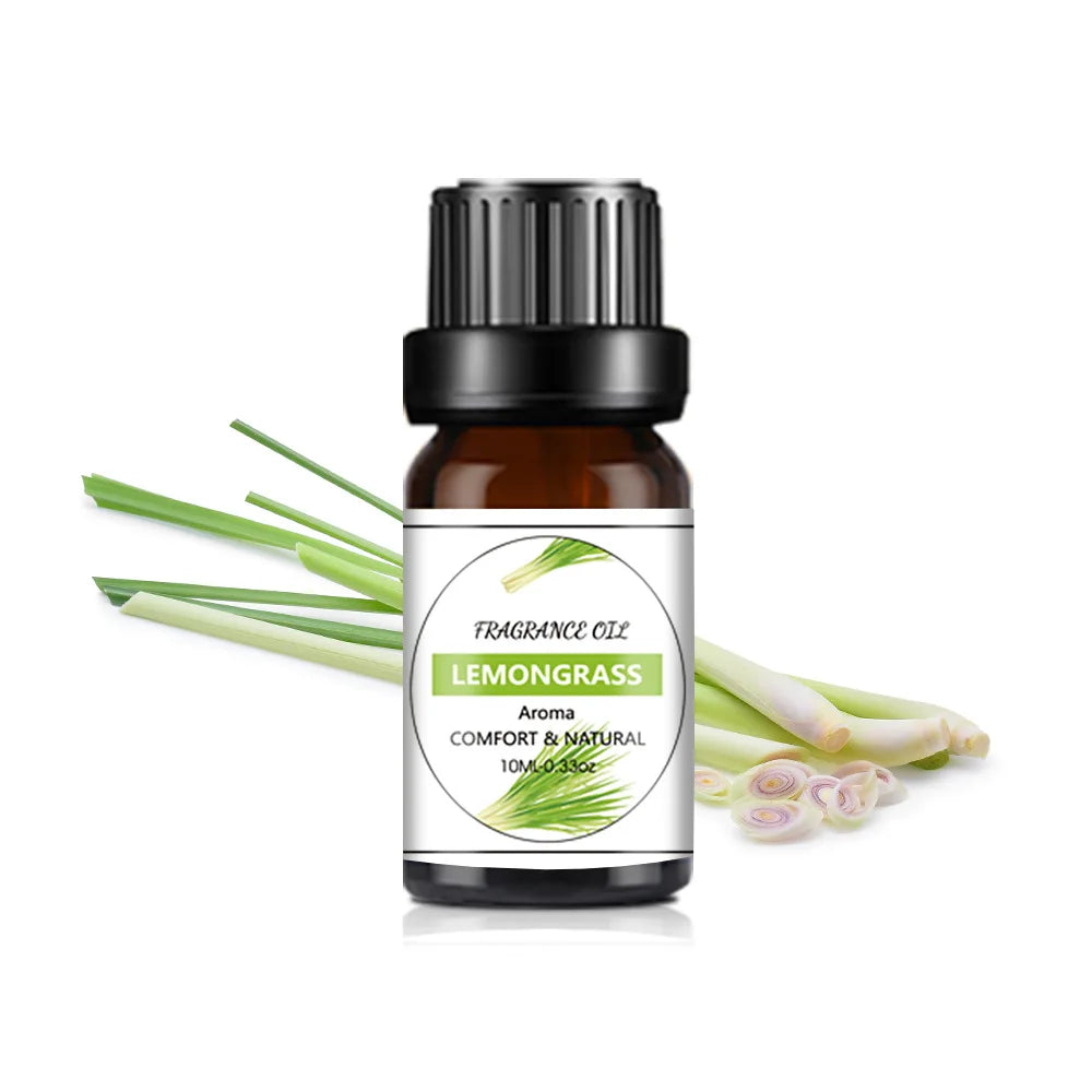 Aceite Esencial Orgánico 10ml - 33 Sabores para Aromaterapia, Velas, Jabones y Más