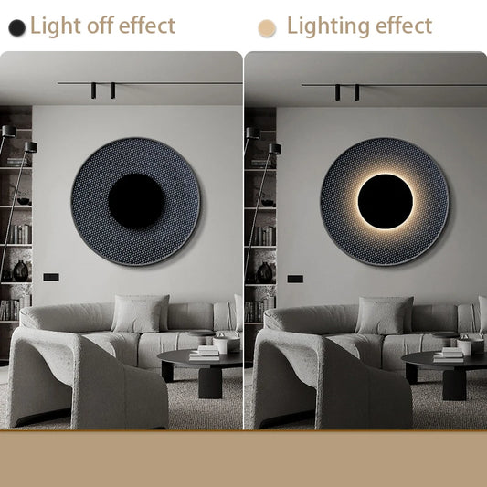 Lámpara LED Moderna y Minimalista – Apliques de Pared UFO para Dormitorio y Entrada