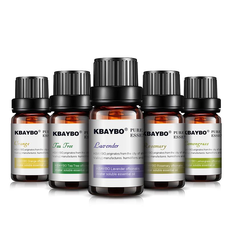 Essential Oils for Diffuser - Set of 6 Aromatherapy and Humidifier Scents